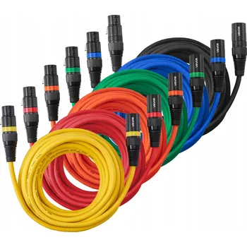 Audio kabel Kabel XLR - XLR Vevor XY-XLR-20FT-6PK 6,1 m