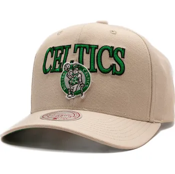 Kšiltovka Kšiltovka Mitchell & Ness - NBA Team Name Pro Crown - Boston Celtics - Bone velikost One Size (56-59 cm)