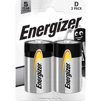 Článková baterie 2x Alkalická baterie Power D / LR20 1,5 V Energizer