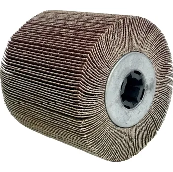 Brusný kotouč Lístkový kartáč do satinační brusky 120x100mm, tl.80 DEDRA-EXIM DED79336B