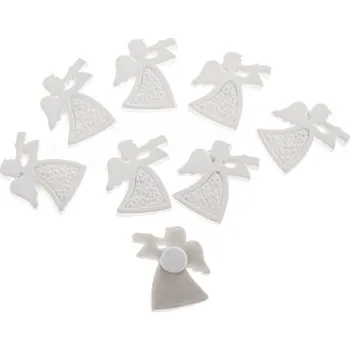 Vánoce Vánoční dekorace Anděl 8ks