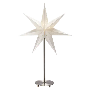 Vánoční dekorace SATURNUS Světelná dekorace hvězda, 25 W, 52 × 35 cm