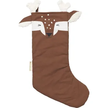Vánoční dekorace Fabelab Vánoční punčocha Deer Chestnut Fabelab Christmas Stocking Deer