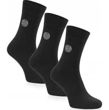 Pánské ponožky Betlewski Ponožky BSM-01 černé, velikost 43-46