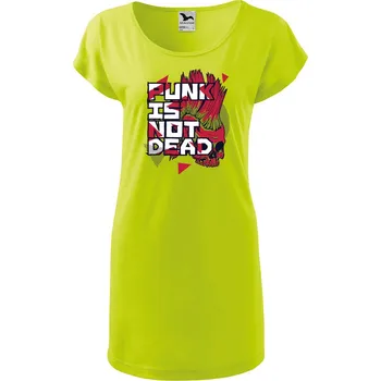 Dámské tričko DOBRÝ TRIKO Dámské tričko/šaty Punk Velikost: XL, Barva: Limetková