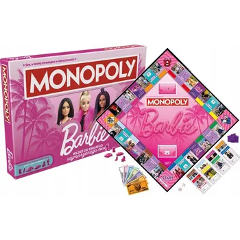 Desková hra Desková hra Monopoly Barbie Hasbro