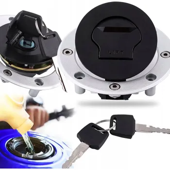 Palivová nádrž HLINÍKOVÉ VÍČKO PALIVOVÉ NÁDRŽE SE 2 KLÍČI PRO SUZUKI GSXR 600 750