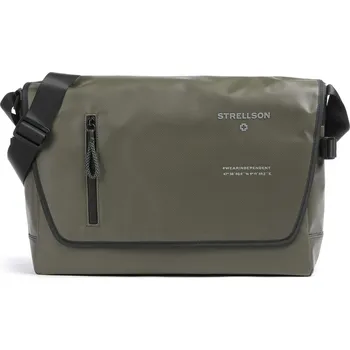 Aktovka na dokumenty Strellson Stockwell 2.0 - Aktovka v khaki, 178724 | Kabelky pro ženy & muže