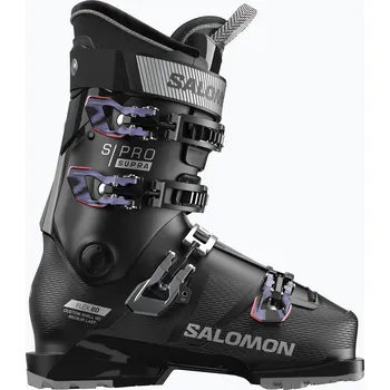 Sjezdové boty Dámské lyžáky Salomon S/Pro Supra 80 W GW black/silver met./sweet lavender