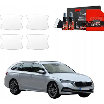 Tuning 4v1 Fólie PPF dýha pod kliky pro Škoda Octavia 4 Kombi (2019-2024)