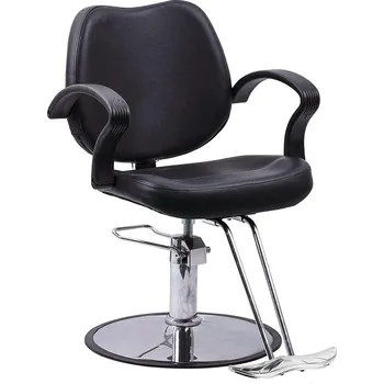 Jídelní židle Nastavitelné kadeřnické křeslo, černé