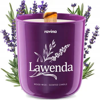 Svíčka Sójová vonná svíčka levandule Ravina 1 ks