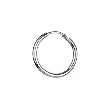 Náušnice Stříbrné náušnice Kolečko Malé Kolečko 1 cm Dámské Pánské Stříbro 925 Malé 10 mm