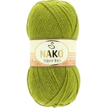 Příze Nako Super Inci 10268 světle zelená