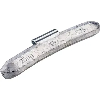 Sada na opravu pneumatiky Hofmann Power Weight 5525-2500-007 Vyvažovací závaží Typ 525, 250 g, Olovo, šedá - pro ocelové ráfky
