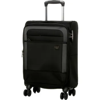 Malý kabinový kufr na kolečkách s expandérem TSA 40l Airtex 832 černá