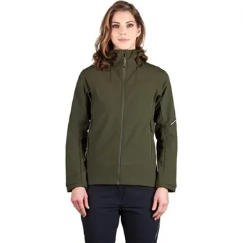 Dámská softshellová bunda Dámská turistická softshellová bunda NORTHFINDER-TIFFANI-300darkgreen Zelená M