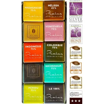 Čokoláda Degustační sada Francois Pralus Intro 10