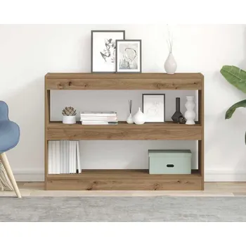 Knihovna vidaXL knihovna dub artisan 100 x 30 x 72 cm kompozitní dřevo [862722]