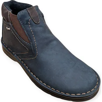 Pánská móda Pánské kotníkové boty Peon PP/361-18 černo-hnědé Velikost: 45