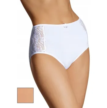 Kalhotky Zarita Krajkové Kalhotky Bavlna EMILI béžové 3XL