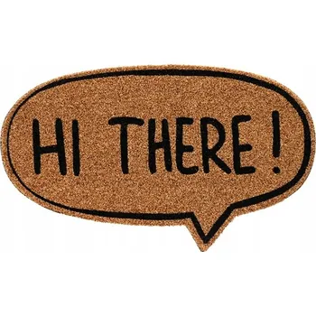 Kokosová rohožka venkovní/vnitřní 75x45 cm dekorativní s nápisem