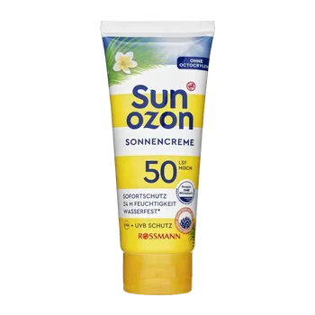 Opalování Sunozon Opalovací krém SPF50 100 ml