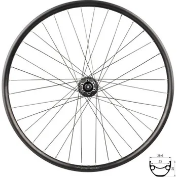 Komponent pro jízdní kolo 27,5" přední kolo FORCE XC D 7026483 (6děr) - Černá, 584x23