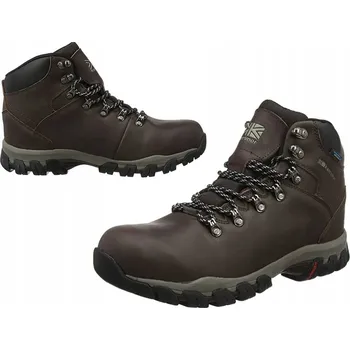 Pánská sportovní obuv Pánské trekové boty KARRIMOR do hor, KOŽENÉ, vel. 47