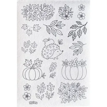 Příslušenství k šicímu stroji Natana přenosová fólie pro výšivky - podzim