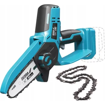 Pila DEDRA Mini akumulátorová řetězová pila 18V 4" (10cm) SAS+ALL DED7099