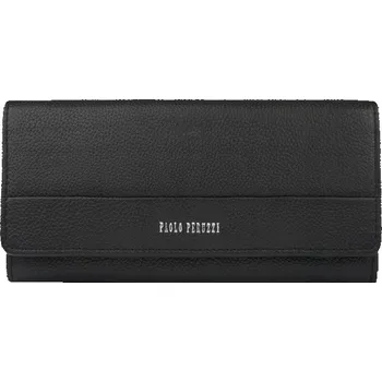 Peněženka Dámská kožená peněženka černá velká s RFID Paolo Peruzzi AL-01-BL