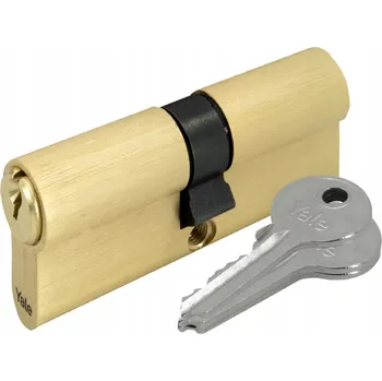 Vložka do dveří Vložka zámku do dveří mosaz 35/35 mm + 3 klíče