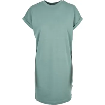 Dámské šaty Ladies Organic Cotton Cut On Sleeve Tee Dress - paleleaf XXL