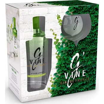 Gin G'Vine Floraison Gin 0,7l 40% + 1x sklo GB