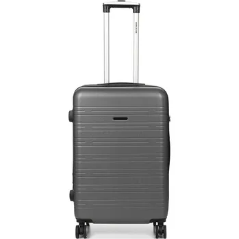 Worldline 627 Střední cestovní kufr na kolečkách, skořepinový 70 l šedá