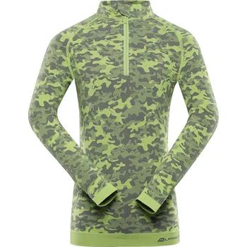 Dámské oblečení Dětské funkční prádlo - triko ALPINE PRO SEAMO zelená L