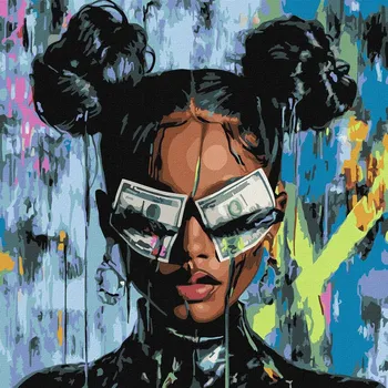 Obraz Obraz Malování podle čísel 40x40 IDEYKA NA RÁMU