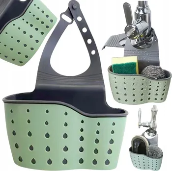 Organizace kuchyně ORGANIZÉR DO DŘEZU DRŽÁK NA HOUBIČKY, HADŘÍKY, ZÁVĚSNÝ KOŠÍK, ODKAPÁVAČ, DRÁTĚNKA