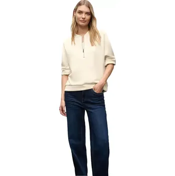 Dámská mikina Dámská mikina Street One 324025 cream velikost 36