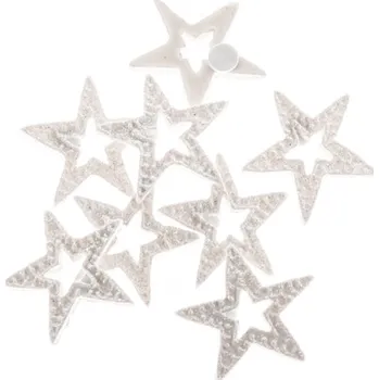 Vánoce Vánoční dekorace Hvězda 8ks