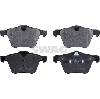 Brzdová destička Sada brzdových destiček, kotoučová brzda SWAG 55 91 6772