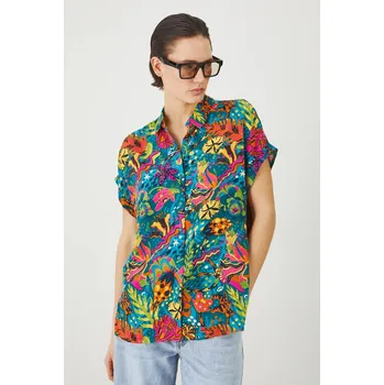 Dámská košile Košile Medicine dámská, více barev, relaxed, s klasickým límcem RS25.KKD071 vícebarevná MLA, vel. S