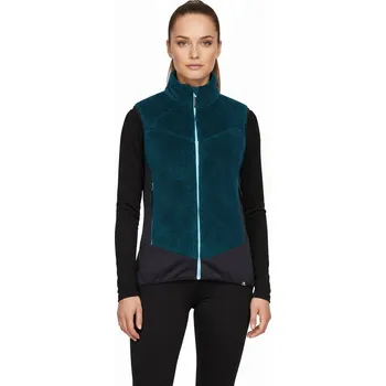 Cyklistická vesta Dámská turistická flísová vesta NORTHFINDER-DEE-630inkblueblack Modrá M