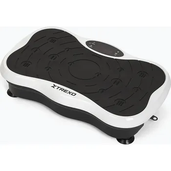 Pohybový přístroj Vibrační platforma XTREXO Sora black/white