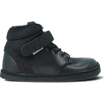 Dívčí zimní obuv Pegres Zimní barefoot BF40 0.1 černá 35