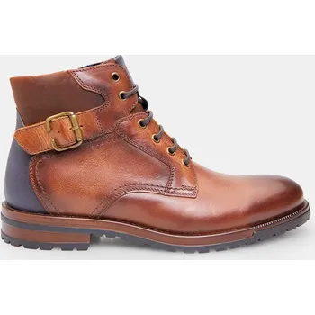 Pánská zimní obuv Baťa pánská kožená kotníková obuv hnědé, vel. 43