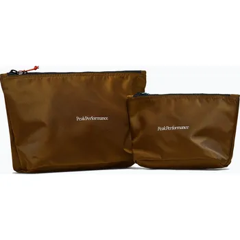 Kosmetická taška Toaletní taška Peak Performance Detour Travel Case earthy summit/earthy summit