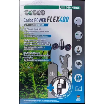 Hnojivo na vodní rostlinu Dennerle Carbo Power Flex 400 CO2 set bez lahve