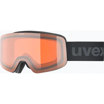 Dětské lyžařské brýle UVEX Pwdr LG Jr black matt/orange/clear
